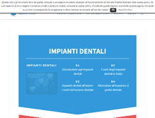 Tablet Screenshot of dentistiassociati.org